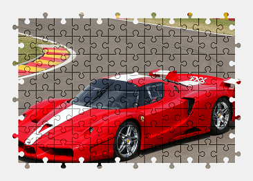 Пазлы Онлайн - Ferrari FXX