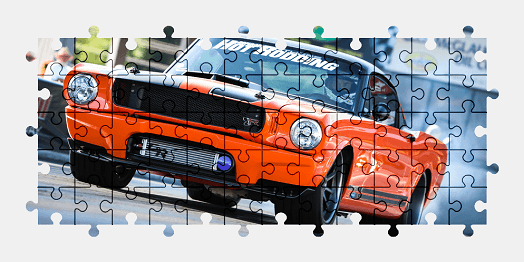 Пазлы Онлайн - Ford Mustang