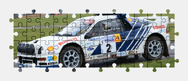 Пазлы Онлайн - Ford RS200