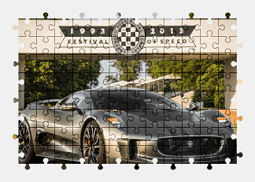 Пазлы Онлайн - Jaguar C-X75
