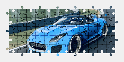 Пазлы Онлайн - Jaguar F-Type