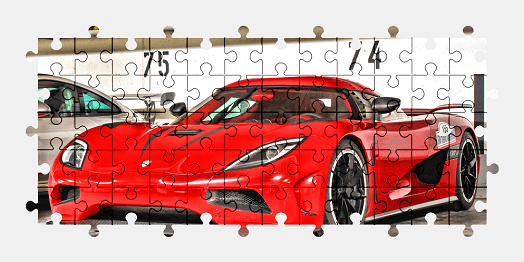 Пазлы Онлайн - Koenigsegg Agera