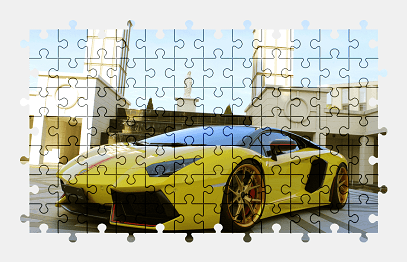 Пазлы Онлайн - Lamborghini Aventador