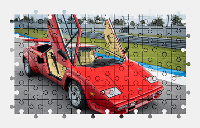 Пазлы Онлайн - Lamborghini Countach