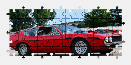 Пазлы Онлайн - Lamborghini Espada