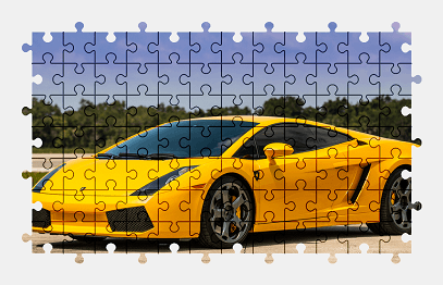 Пазлы Онлайн - Lamborghini Gallardo