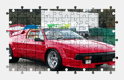 Пазлы Онлайн - Lamborghini Jalpa