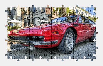Пазлы Онлайн - Lamborghini Jarama