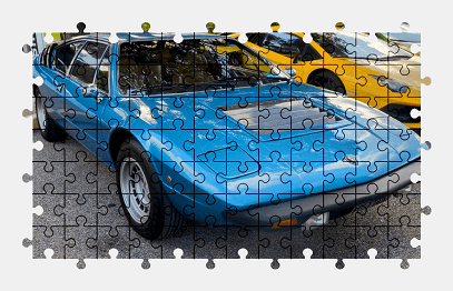 Пазлы Онлайн - Lamborghini Urraco