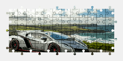 Пазлы Онлайн - Lamborghini Veneno