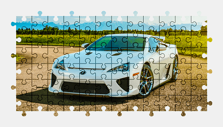 Пазлы Онлайн - Lexus LFA