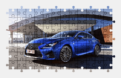 Пазлы Онлайн - Lexus RC