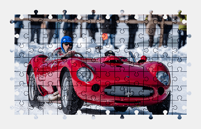 Пазлы Онлайн - Maserati 450S