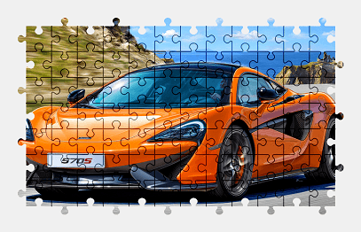 Пазлы Онлайн - McLaren 570S