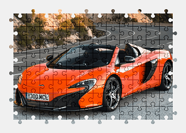 Пазлы Онлайн - McLaren 650S