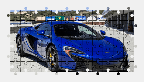 Пазлы Онлайн - McLaren 650S