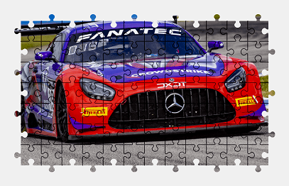 Пазлы Онлайн - Mercedes-AMG GT