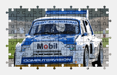 Пазлы Онлайн - MG Metro 6R4