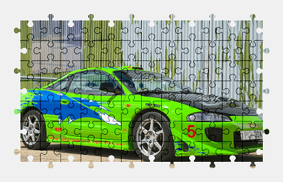 Пазлы Онлайн - Mitsubishi Eclipse
