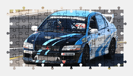 Пазлы Онлайн - Mitsubishi Lancer EVO