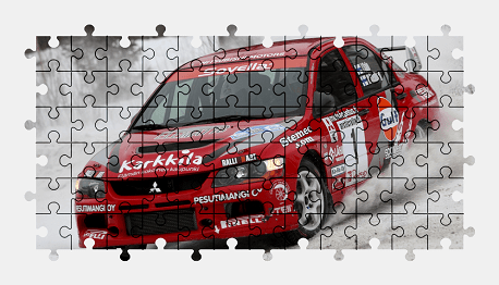 Пазлы Онлайн - Mitsubishi Lancer Evolution
