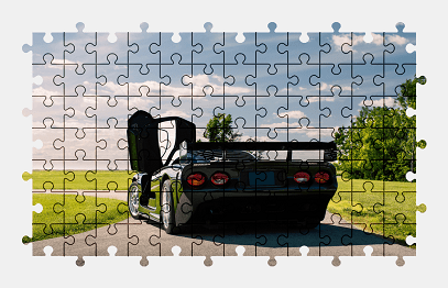 Пазлы Онлайн - Mosler MT900