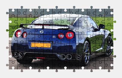 Пазлы Онлайн - Nissan GT-R