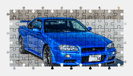 Пазлы Онлайн - Nissan Skyline