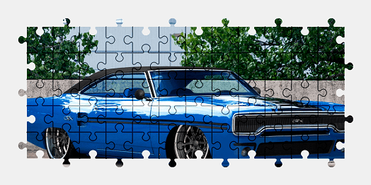 Пазлы Онлайн - Plymouth GTX