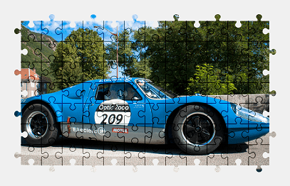 Пазлы Онлайн - Porsche 904