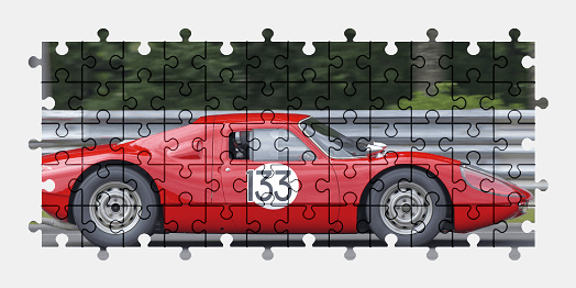Пазлы Онлайн - Porsche 904 Carrera GTS