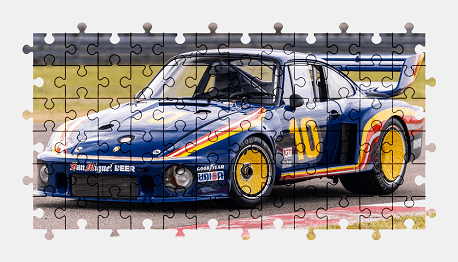 Пазлы Онлайн - Porsche 935