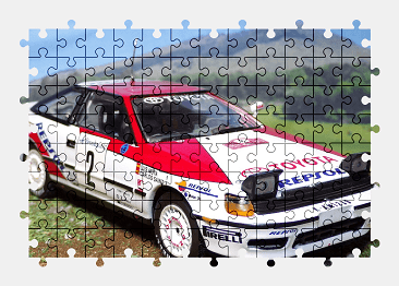 Пазлы Онлайн - Toyota Celica GT-Four