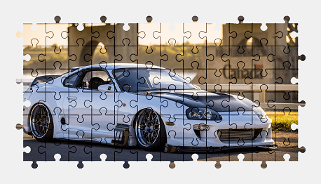 Пазлы Онлайн - Toyota Supra